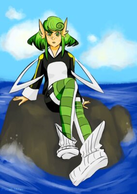 Jade on the Rocks